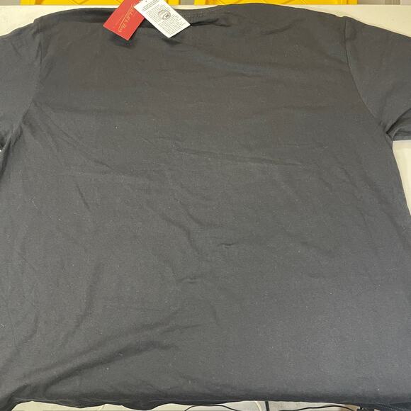 Los Angles Dodgers Mitchell & Ness Black Logo T-Shirt - Picture 2 of 2